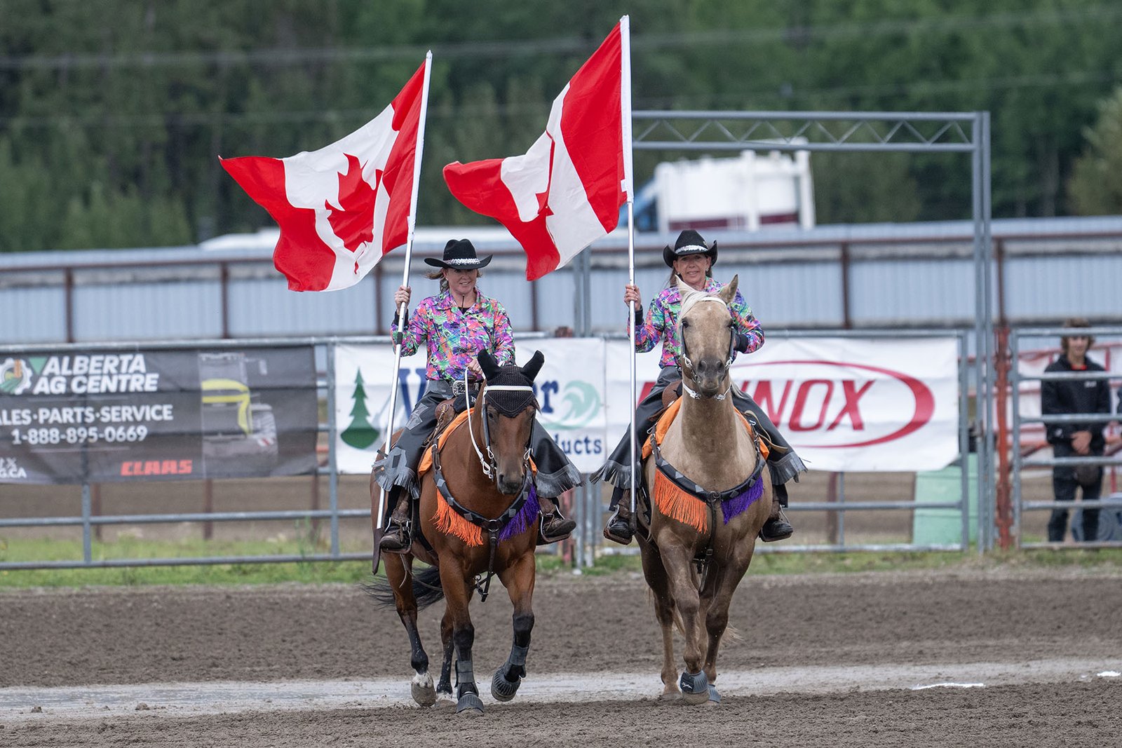 Battle of the Rockies chuckwagon team